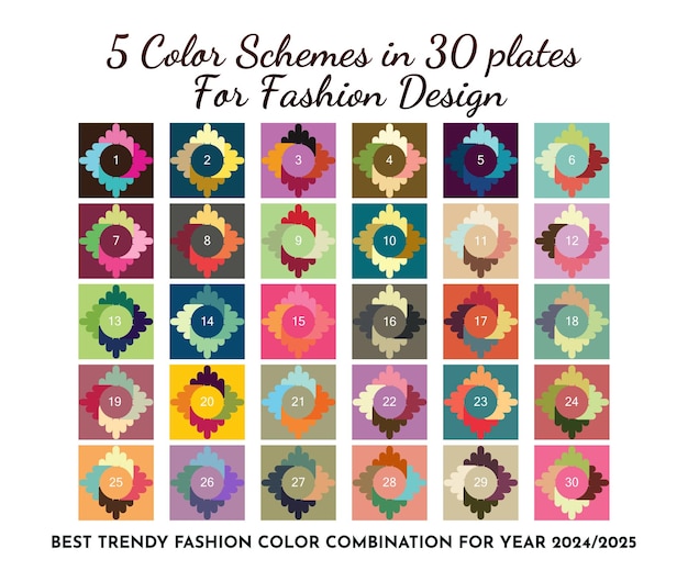 Rôzne vzory výšivky